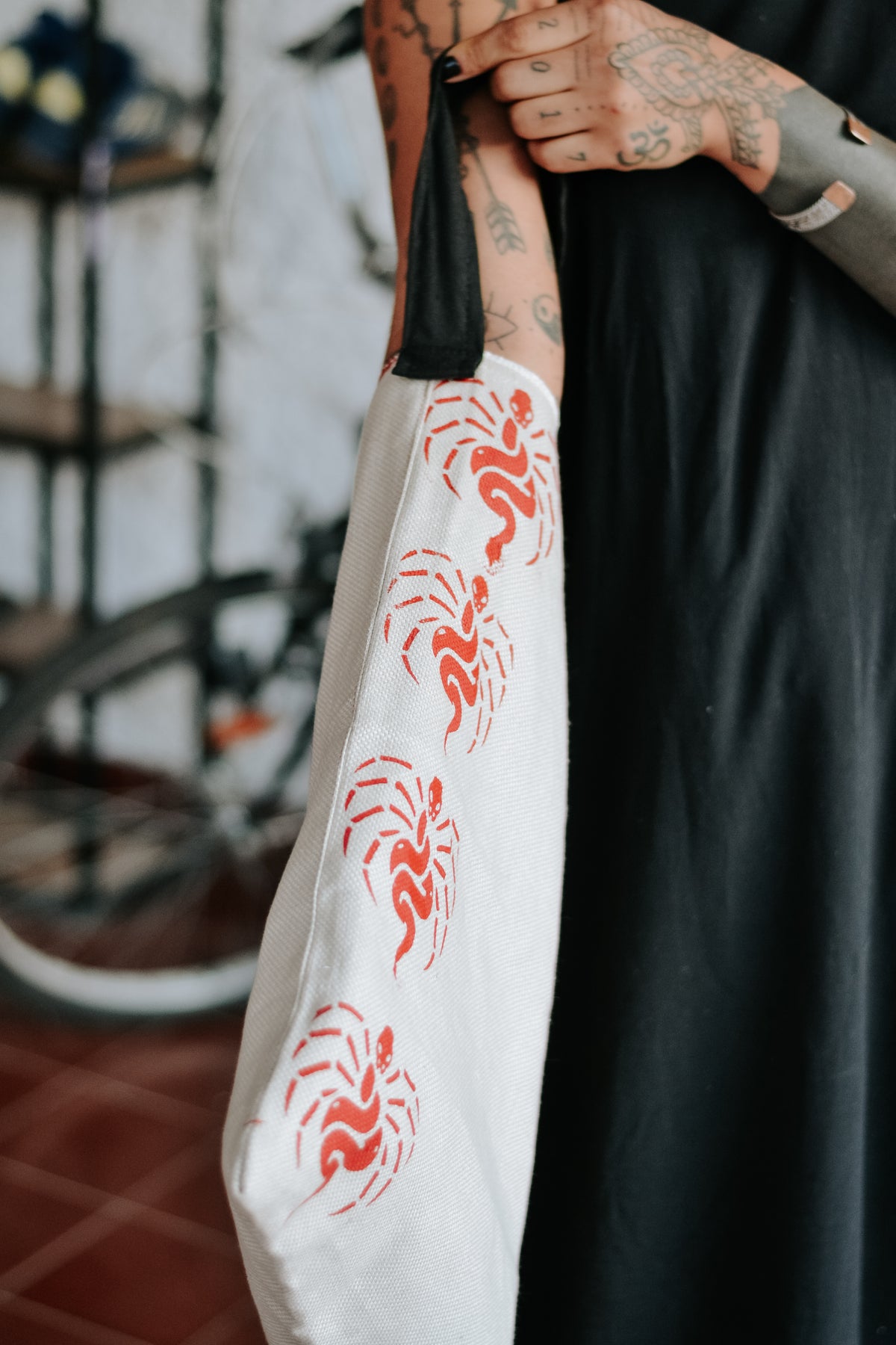 Tote bag vermelho Peça única