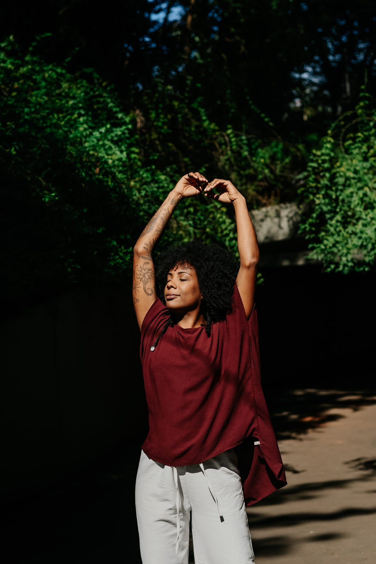 Camiseta assimétrica