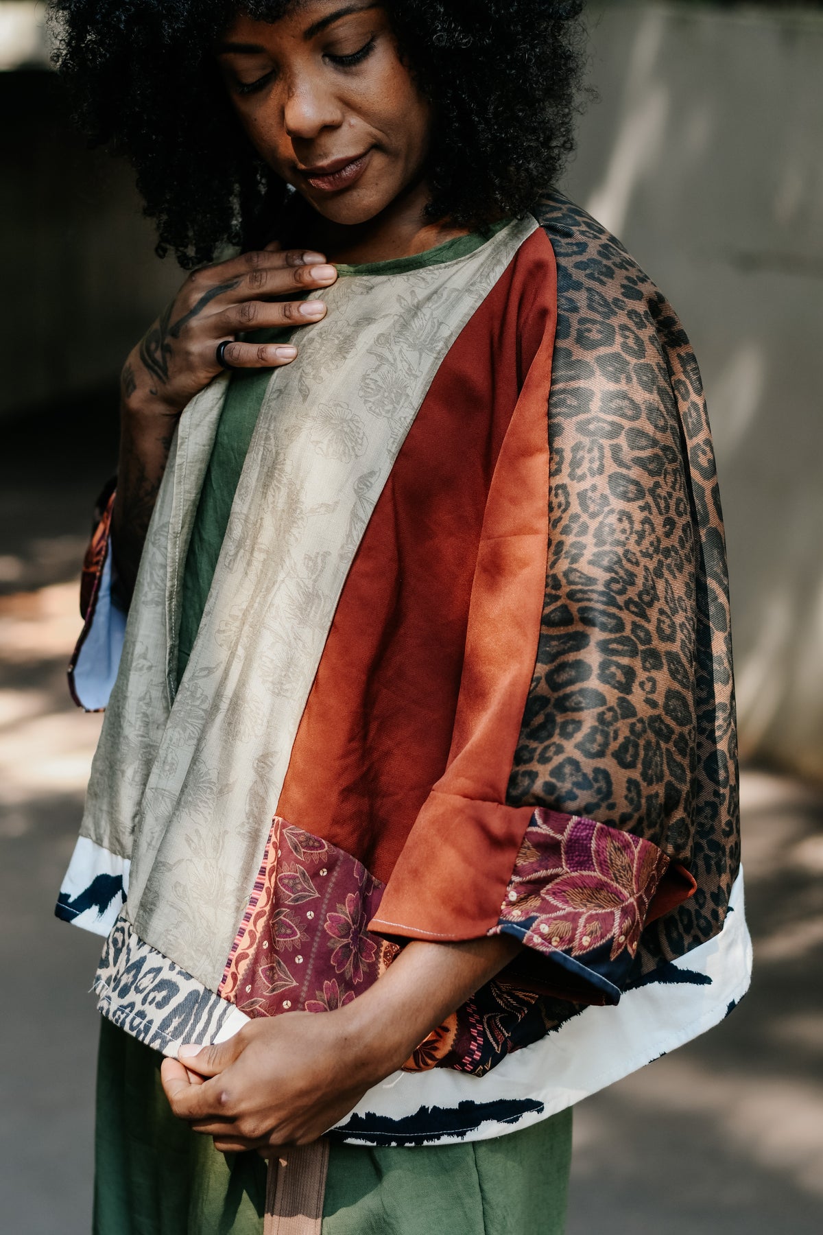 Kimono patchwork handmade exclusivo