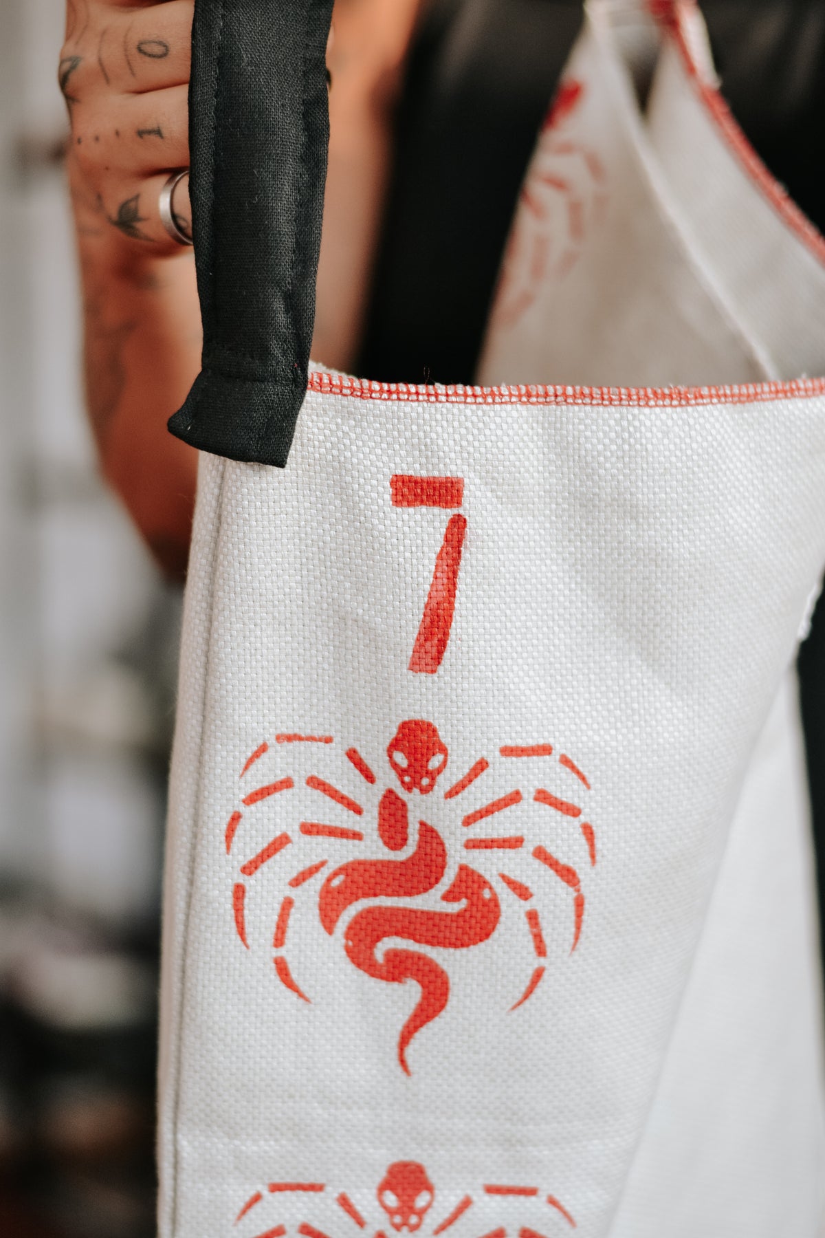 Tote bag vermelho Peça única